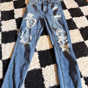 American Eagle Outfitters Dark Blue Denim